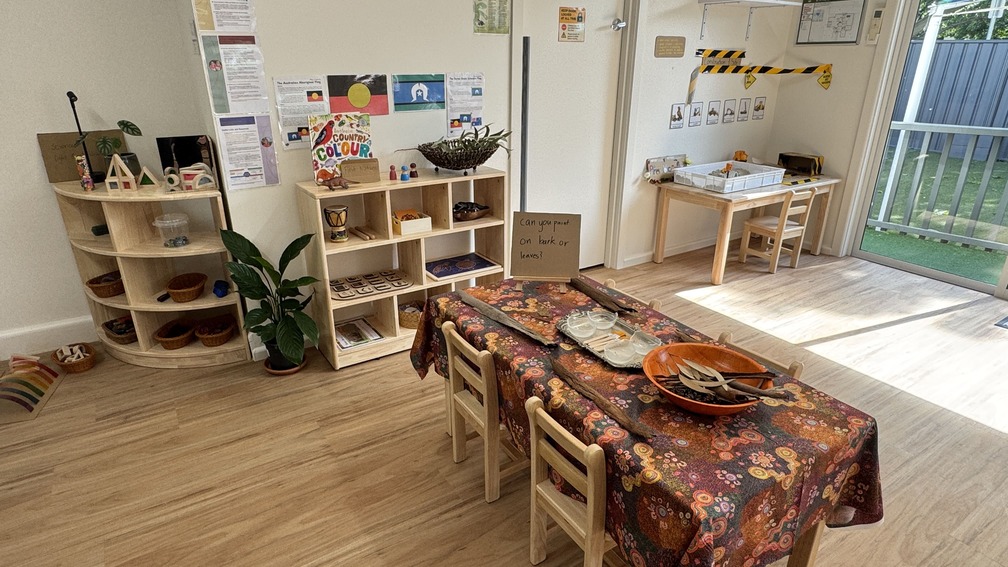Culture area for platypus room